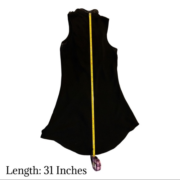 Arden B Sleeveless Ruffle button Down Tunic Top
Size: XS
Color: Black - Picture 9 of 9